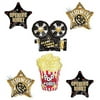 Movie Night Party Supplies Balloon Bouquet Decorations Hollywood Oscars Lights, Camera, Action