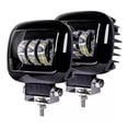 thumbnail image 2 of Par Led Faro Cuadrado 3 Led 30w Lupa 6d Moto 5'', 2 of 8