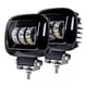 thumbnail image 2 of Par Led Faro Cuadrado 3 Led 30w Lupa 6d Moto 5'', 2 of 8