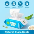 thumbnail image 5 of Prime Pets Pet Wipes for Dogs & Cats, 500 Ct, Dog Wipes for Paws and Butt, Deodorizing Puppy Wipes, 5 of 9