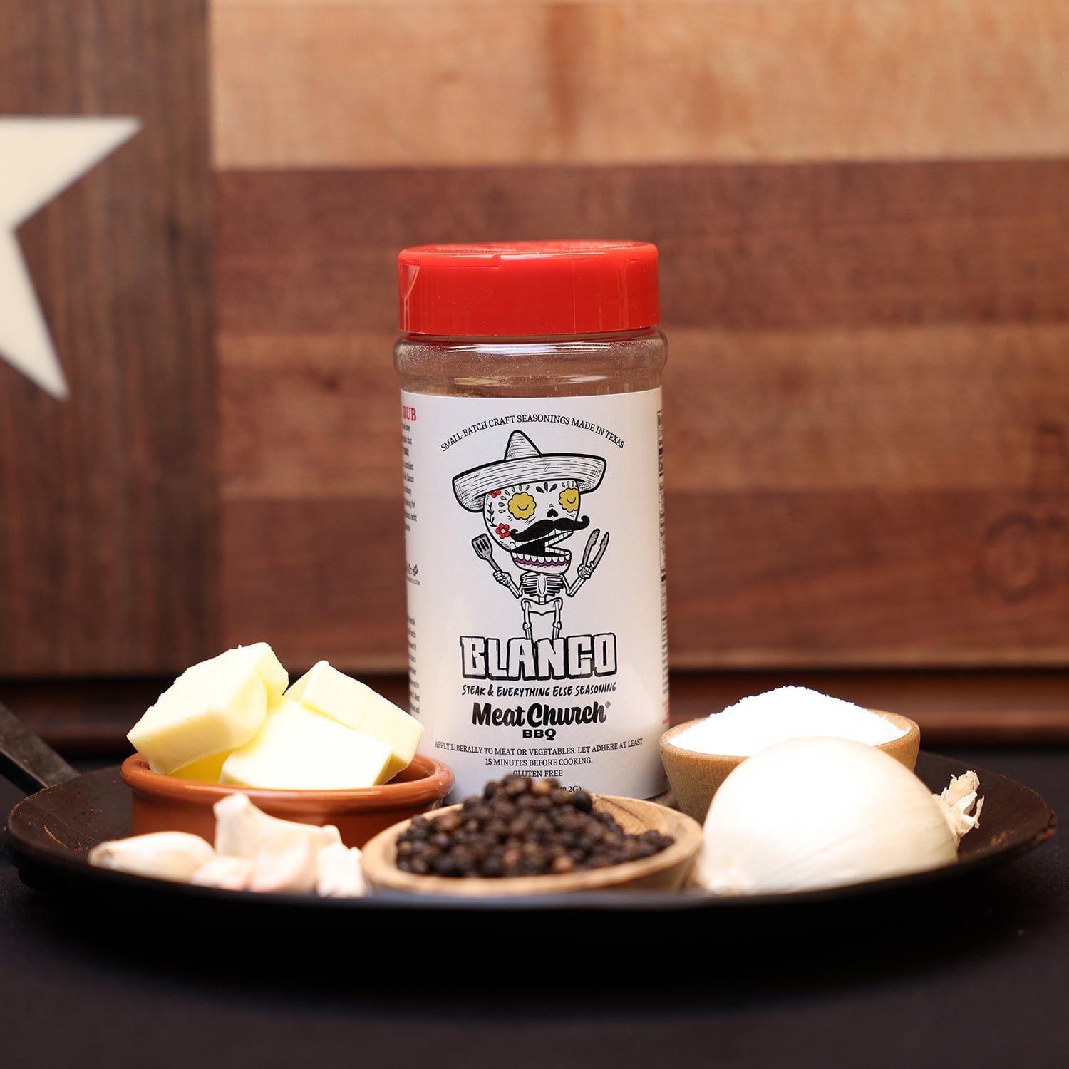 Meat Church BLANCO Steak and Everything Else Seasoning