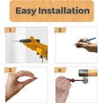 thumbnail image 4 of Pull and Stair 47" Handrail for Indoor - Durable Metal Steel, Powder-Coated, Wall Mount, Heavy Duty, 4 of 6