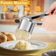 thumbnail image 4 of Aplastador de Papas Kzings Acero Inoxidable Mango Ergonómico con Discos Intercambiables para Cocina, 4 of 7