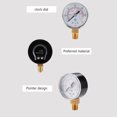 thumbnail image 4 of Hydraulic Pressure Gauge Multifunctional Water Oil Pneumatic Tester Scale Air Compressor Meter Professional Chemical Repairing Type 1, 4 of 7