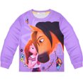 thumbnail image 3 of eKids Filles Spirit Riding Free Pyjamas Enfants Pyjamas Manches Longues Courtes Ensemble de Pyjama Tailles 3-8, 3 of 5
