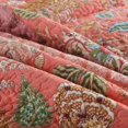 thumbnail image 4 of WannaToo Cotton Bedspread Quilt Set for All Season, Pink Patchwork, Queen, 4 of 8