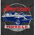 thumbnail image 2 of Classic Vintage American Muscle Car Men's Graphic T Shirt Tees Brisco Brands S, 2 of 6