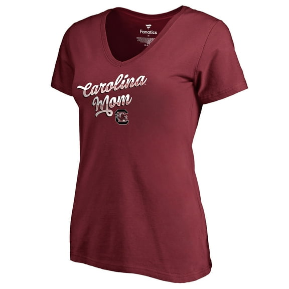 Women's Maroon South Carolina Gamecocks Team Mom T-Shirt