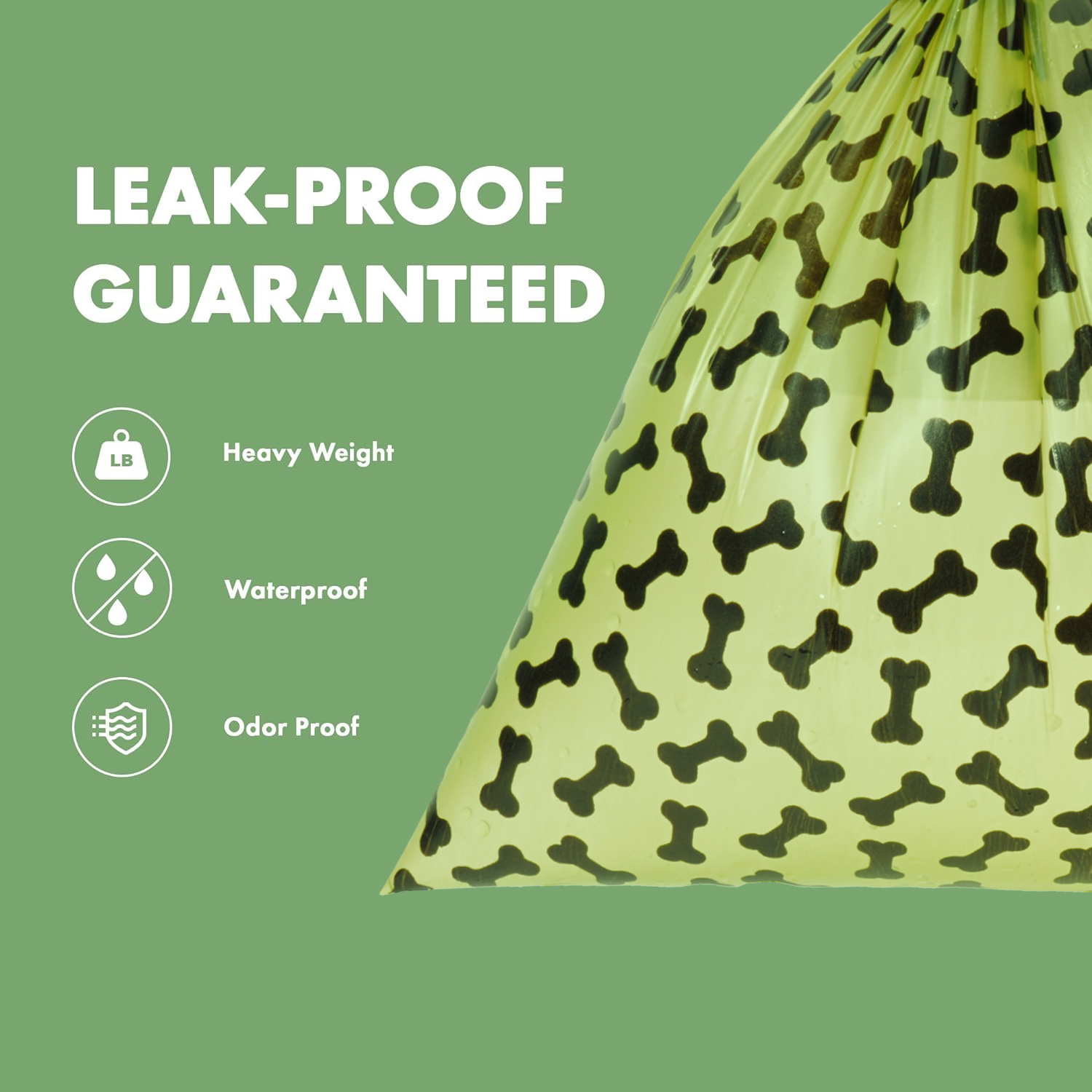 PayUSD Dog Poop Bags Dog Waste Bags with Dispenser 40 Rolls 800 Counts Extra 1.5C Thickness