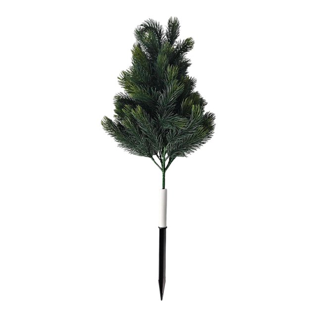 Árbol topiario artificial, arbustos artificiales, ciprés resistente al sol, plantas falsas Estilo D