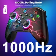 Beboncool Wireless Pro Controller for Windows PC, Switch/OLED/Lite, Android, iOS - Programmable Back Buttons, 6-Axis Gyro, Turbo