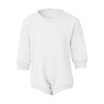 thumbnail image 2 of Coerni New Born Baby Cotton Romper Cute Long Sleeve Button Onesie Boys Girls Solid Soft Outfit Long Sleeve Crewneck Bodysuit, 2 of 9