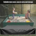 thumbnail image 3 of Cubierta de arenero protectora a prueba de polvo Cubierta de piscina de arenero impermeable 120*120, 3 of 3