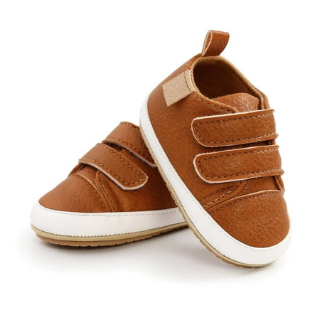 

piuwrlz Toddler Girls Ballets Flat Dress Shoes Baobao Shoes Prewalker Soft Antiskid Soft Sole Babys Shoe Brown Size 6-9 Months