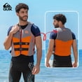 thumbnail image 7 of Quiksilver Men's Life Jacket, US Coast Guard Approved PFD, Flotation Device Level 70 Buoyancy Aid for Fishing Kayaking Boating, Dual Size L/XL 36"- 44", 7 of 7