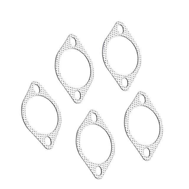 Junta De Tubo De Escape 5 Piezas 3 '' Cerámica Reforzada Con Metal 3 Pulgadas