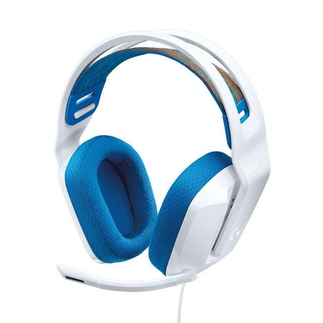 Logitech G335 Wired Gaming Headset, with Flip to Mute Microphone, 3.5mm Audio Jack, Memory Foam Earpads, Lightweight, Compatible with PC, PlayStation, Xbox, Nintendo Switch/Switch 2