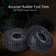 thumbnail image 3 of 4 unids/set neumáticos de goma y bujes Vhermosa para 1/10 RC Crawler Truck Car, 3 of 8