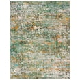 thumbnail image 3 of SAFAVIEH Madison Kebo Abstract Area Rug, Green/Turquoise, 9' x 12' - Large - Modern Design, Green & Turquoise, Ideal for Living Room, Bedroom, Dining Space, 3 of 17