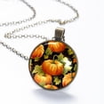 thumbnail image 6 of Pumpkin Necklace Personalized Custom Photo Round Pendant Adjustable Stainless Steel Necklaces with Gift Box for Men Women Mothers Valentine's Jewelry Gift, 6 of 6