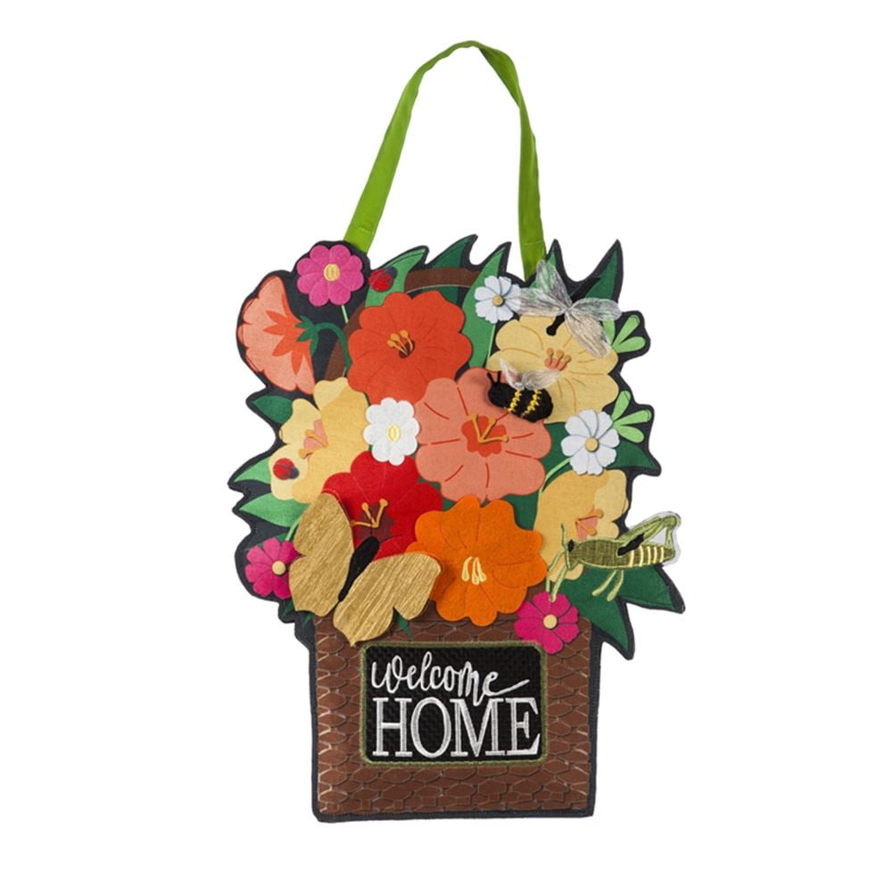 Evergreen Door Decor Garden Friends