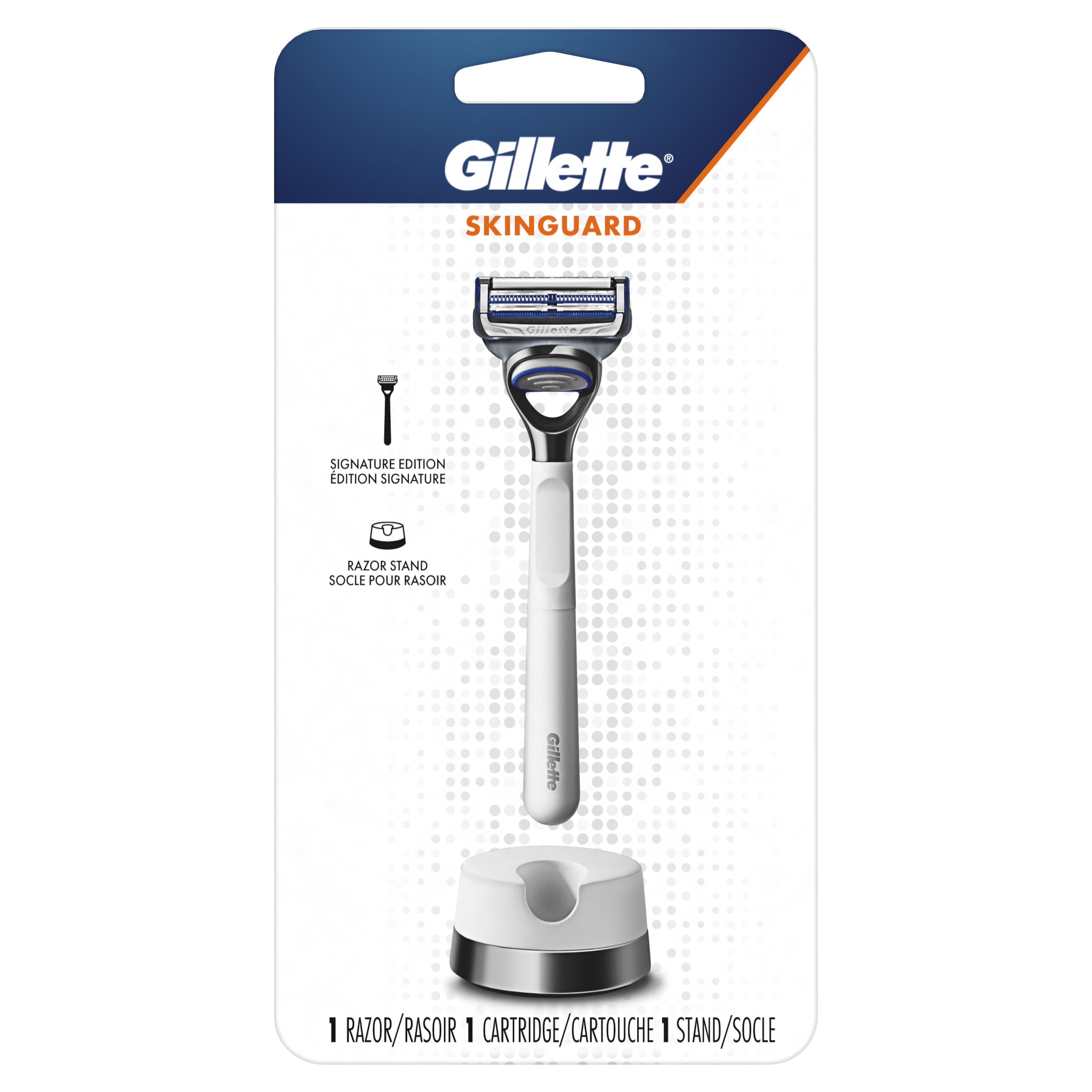 Gillette Gillette SkinGuard Men's Signature Edition Razor Handle + 1