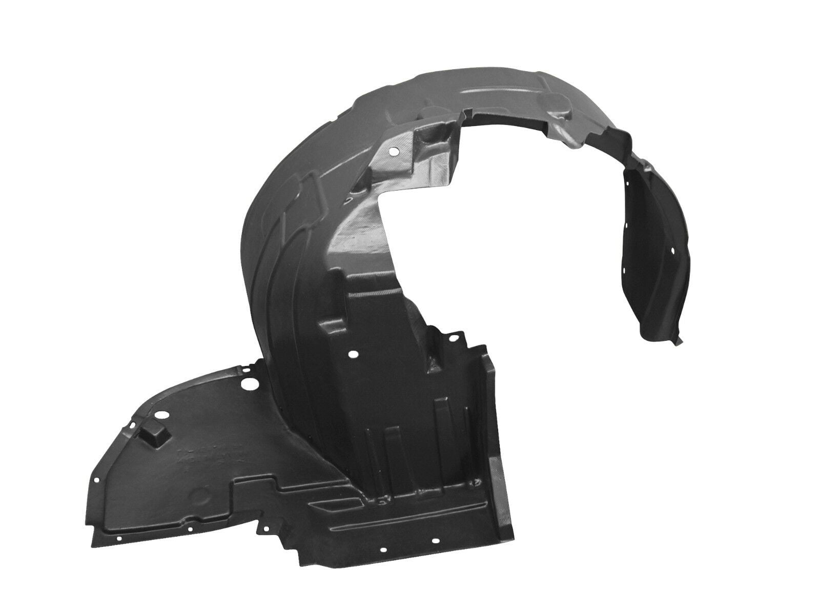 FITRITE Front Forward Undercar Shield For 2015-2019 Nissan Versa - PP Plastic Splash Guard, Part # NI1228148 / 626609KM0A