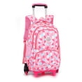 thumbnail image 1 of Sac à Dos à Roulettes à 6 Roues Grande Capacité Sac à Dos à Roulettes Sac d'École pour Enfants, 1 of 10