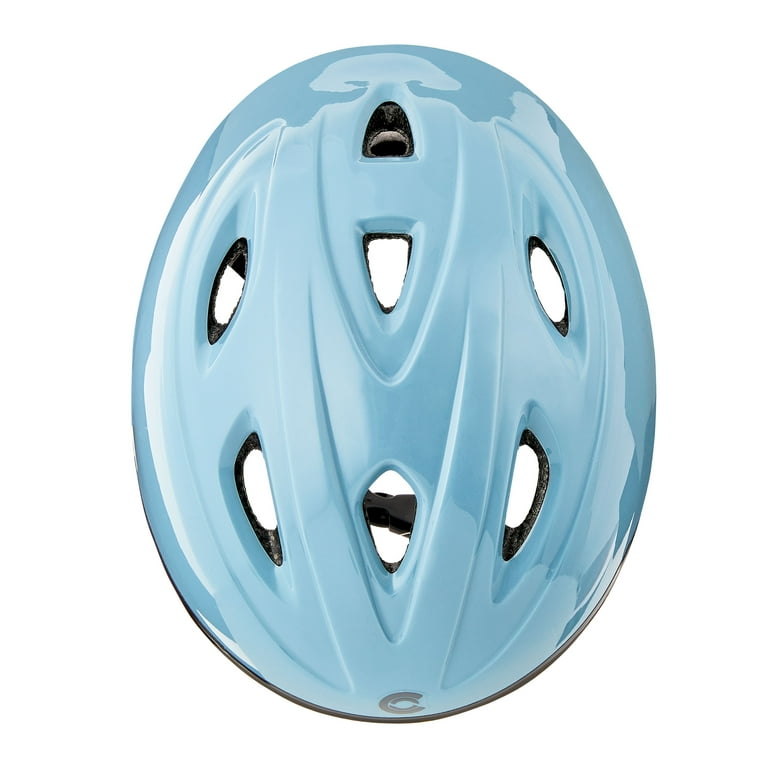 Light blue bike helmet outlet