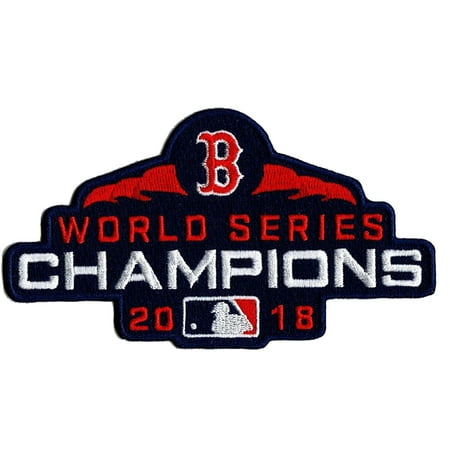 Finals Champions Patch - Boston Red Sox 2018 World Series Champions Patch - No Size