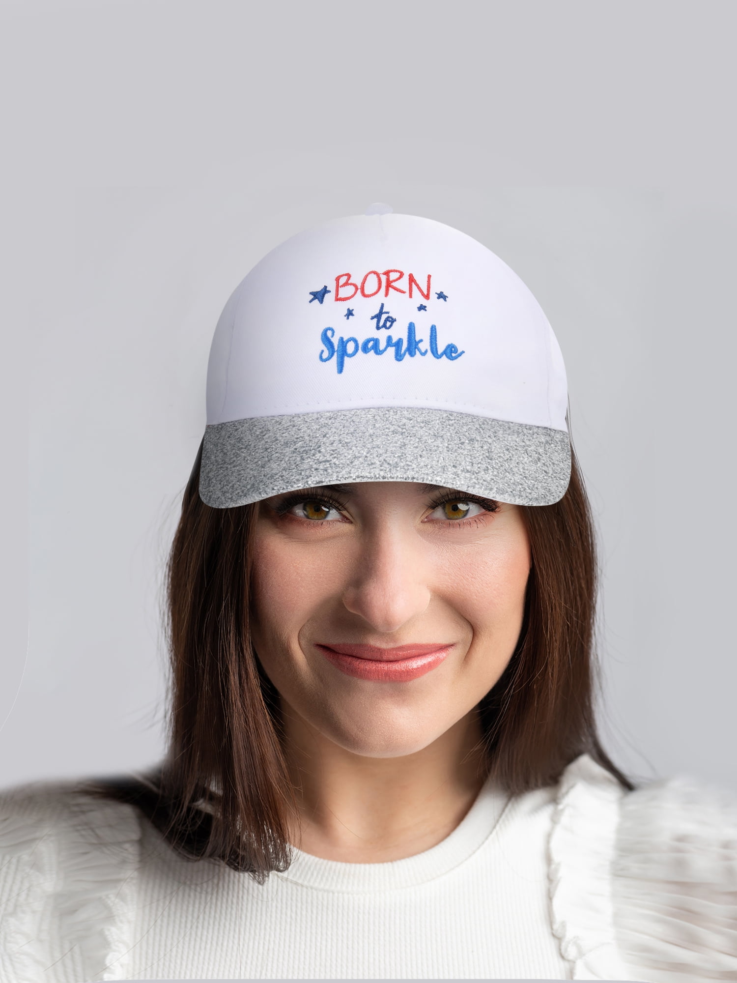 Way to Celebrate Americana "Born to Sparkle" Baseball Cap, Kids Size, 1 Piece