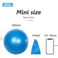 thumbnail image 4 of HSHDLDF Mini Pilates Ball Exercise Ball for Yoga 25cm Mini Yoga Ball, Core Ball,Small Workout Ball, Mini Stability Ball,Ballon Exercise Ball for Aadults, 4 of 6