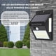 thumbnail image 5 of Lámpara de seguridad con Sensor de movimiento para exteriores luz de Ehuebsd pared alimentada por energía Solar 100LED impermeable para decoración de jardín, 5 of 9