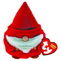 TY Puffies (Beanie Balls) Plush - GNORBIE the Christmas Gnome (3 inch)
