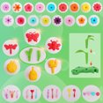 thumbnail image 3 of Flower Garden Building Toys - Build a Bouquet Floral Arrangement Playset for Toddlers and Kids Gifts Age 3, 4, 5, 6 Year Old Girls, Educational STEM Toy (120 PCS), 3 of 6