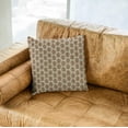 thumbnail image 6 of Plutus Brands Brown Plutus Eyelashes Dot Luxury Throw Pillow 18 in x 18in, Double Sided 18" x 18", 6 of 9