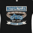 thumbnail image 4 of Inktastic Motorcycles Are for Life Biker Boys or Girls Toddler T-Shirt, 4 of 5