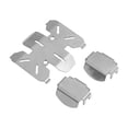 thumbnail image 4 of Almencla 3Pcs Chassis Protection Plate Front and Rear Axles Guard Stainless Steel for 1:10 RC Crawler Car Hobby Model Car Accessories, 4 of 8