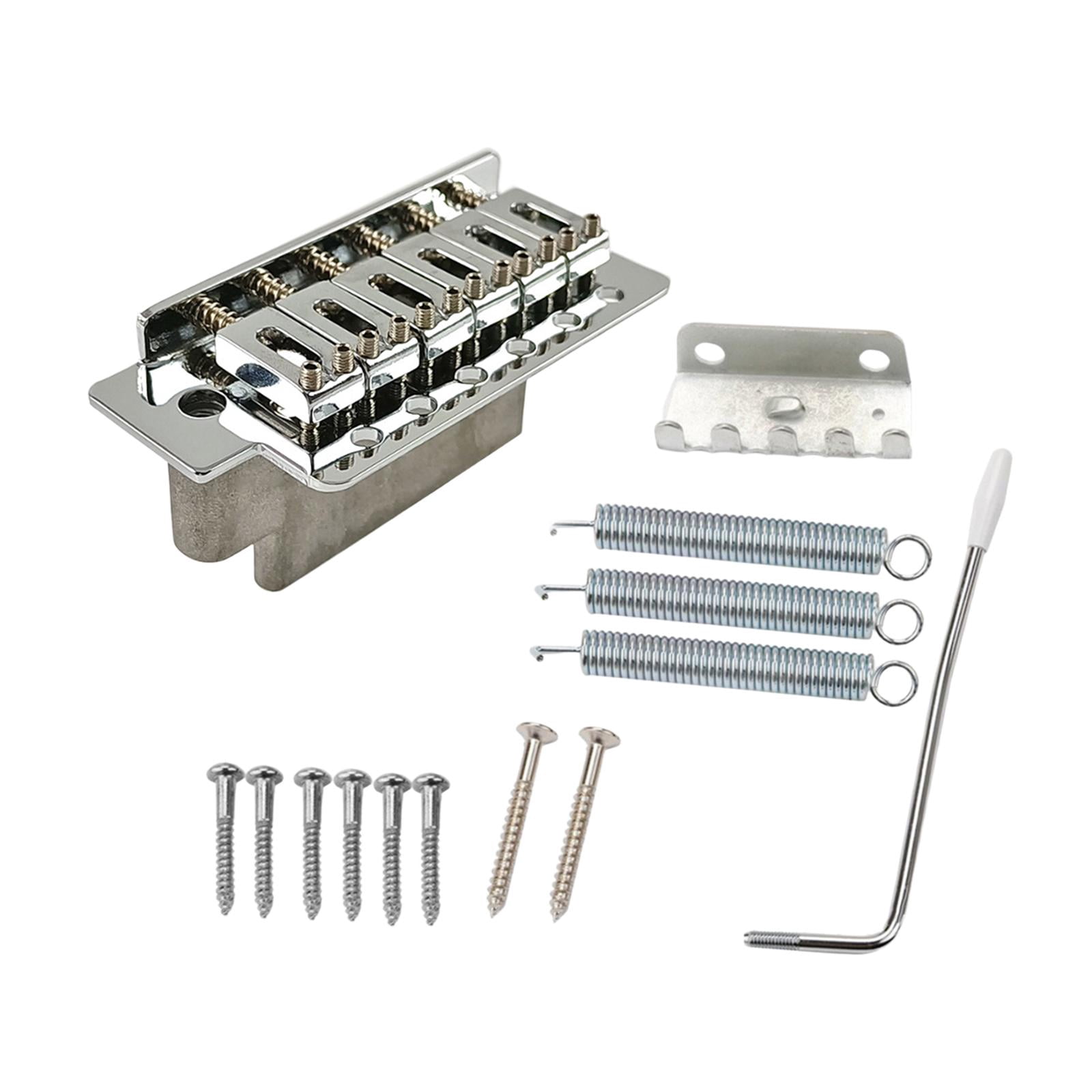 Single Rocking Bridge Tremolo System Spring Stabilizer Complete with Mounting Screws for Guitar Upgrades