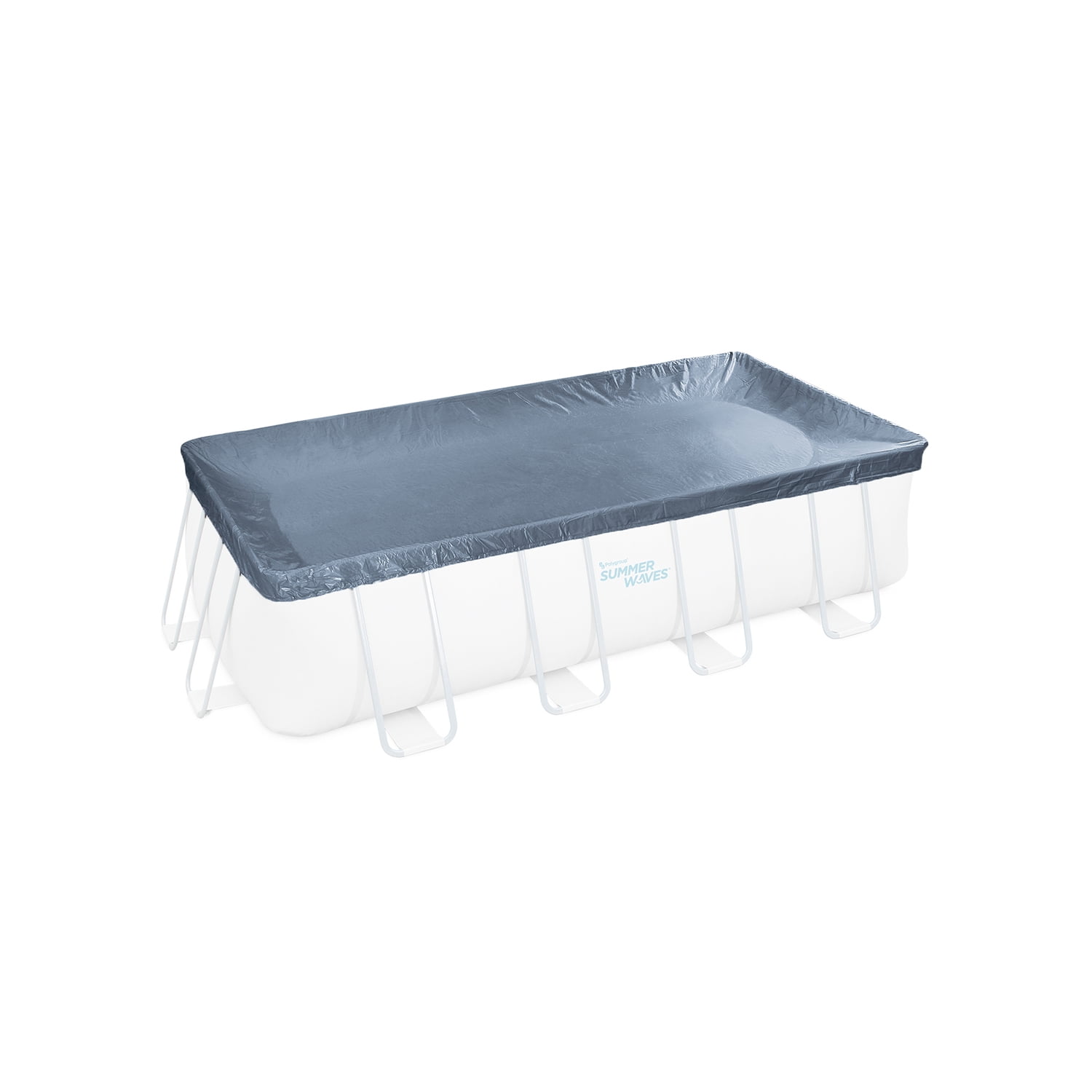rectangle pool cover above ground