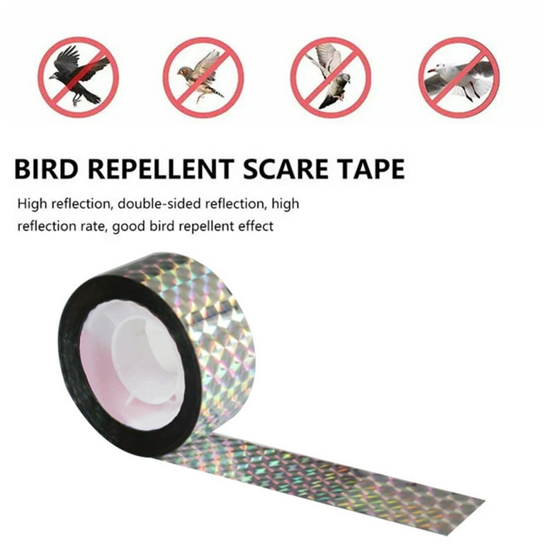 Amazon.com: 500 Ft Bird Scare Tape Bird Repellent | Double