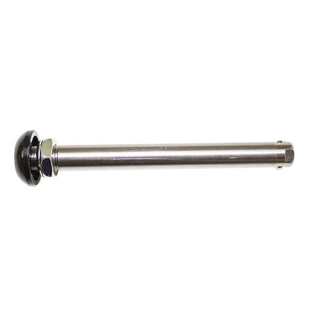 4.5 x 0.5 in. Dome Button Quick Release Wheelchair Axles