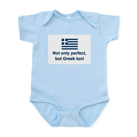 

CafePress - Perfect Greek Infant Bodysuit - Baby Light Bodysuit Size Newborn - 24 Months