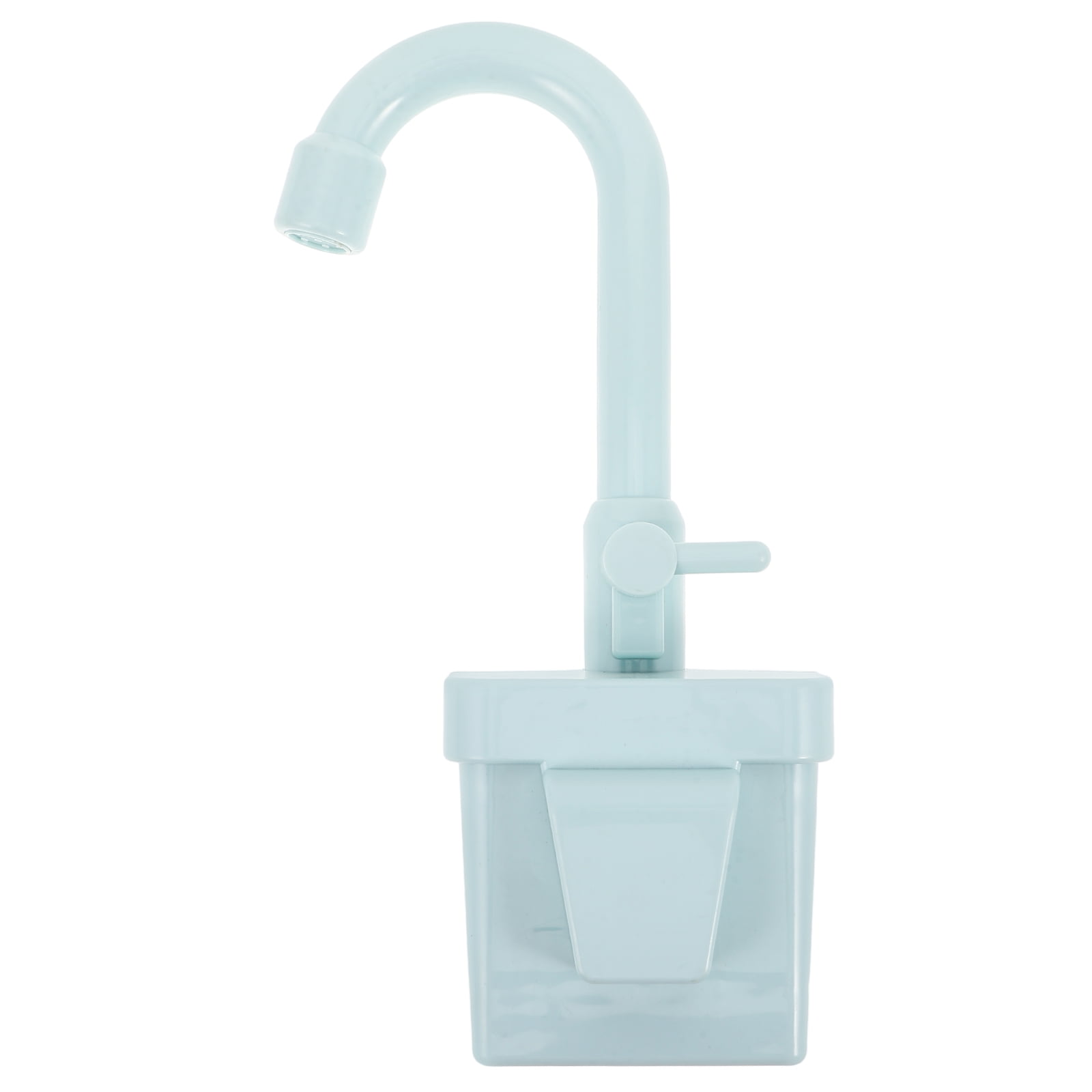 Water Faucet Toy Kitchen Sink Accessories Kitchen Pretend Play Model Fake Faucet Toy For Kid Plaything Playing House Children Birthday (Battery Not Included)