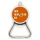 thumbnail image 1 of El General Mood Cloud tiempo Acero inoxidable Metal cerveza tapa sacacorchos, 1 of 3