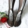 thumbnail image 6 of Halloween Legging Skeleton Socks Tights Women Japanese Creativity Funny Stockings Bone Socks Nylon For Party Bar, 6 of 7