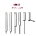 thumbnail image 3 of YCJYWXSR Stainless Steel M6.5 Inductive Sensor Switches Different Length NPN PNP 3Wires Proximity Switches NO NC 1mm 2mm 3mm 4mm 6mm - 200A, 3 of 7