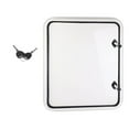 thumbnail image 2 of Baggage Compartment Access Door, Sound Insulation Strong Sealing Square RV Storage Baggage Door Heavy Duty UV Proof with 2 Keys for Trailer, 2 of 7