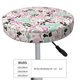 thumbnail image 4 of Balery West Cowgirl Disco Fundas de asiento para taburete de bar redondo de tela de terciopelo ajustables que protegen de arañazos y manchas para sillas de 14 a 17 pulgadas.-12 inch, 4 of 7