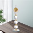 thumbnail image 3 of Quemador de de árabe bujoor Oud titur de Incenser soporte para en hogar Yoga decoración de meditación Grande perfecl Quemador de incienso de cristal, 3 of 8